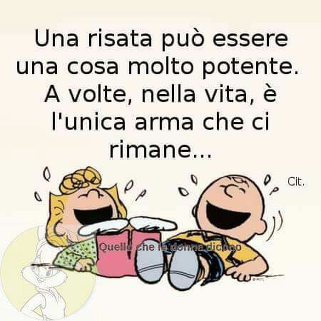 Ridere e amare fa bene