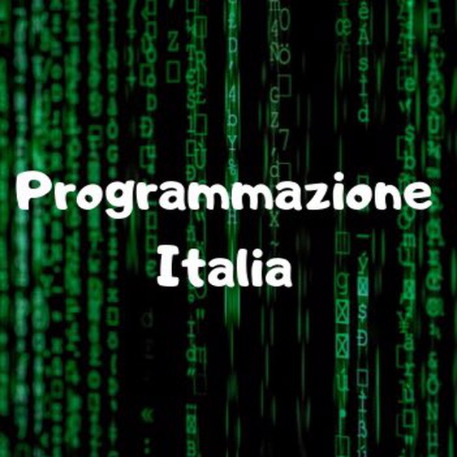 Programmazione Italia