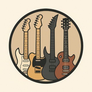 Gruppo sulle chitarre elettriche